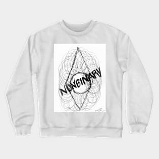 Nonbinary Abstract Crewneck Sweatshirt